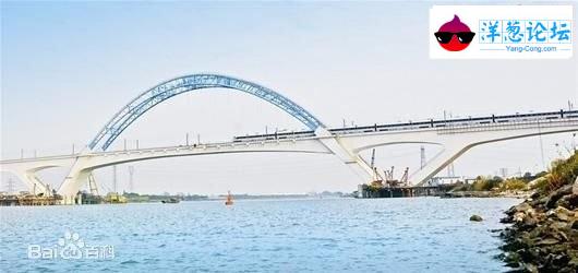 世界上最长的桥第一名：丹昆特大桥 长度:164851米