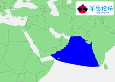 世界上最大的海第二名：阿拉伯海 面积386万平方公里