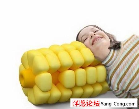 新奇有趣的玉米抱枕(组图)