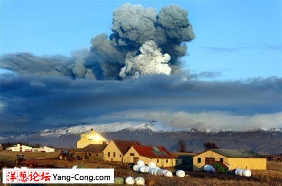 冰岛火山灰袭卷欧洲 高清多图