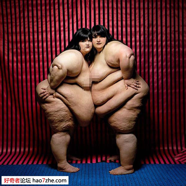 超级肥胖女人裸裸人体写真图集 另类摄影给丰满胖女魅力(组图)