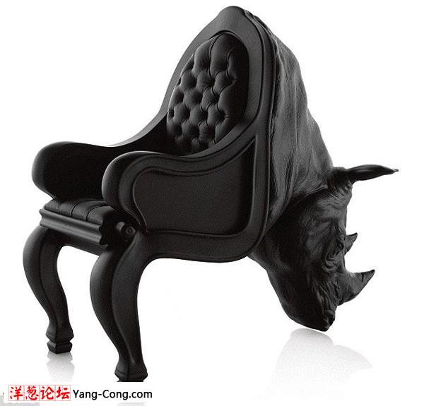 西班牙艺术家列拉设计动物座椅 卖价35万元(组图)