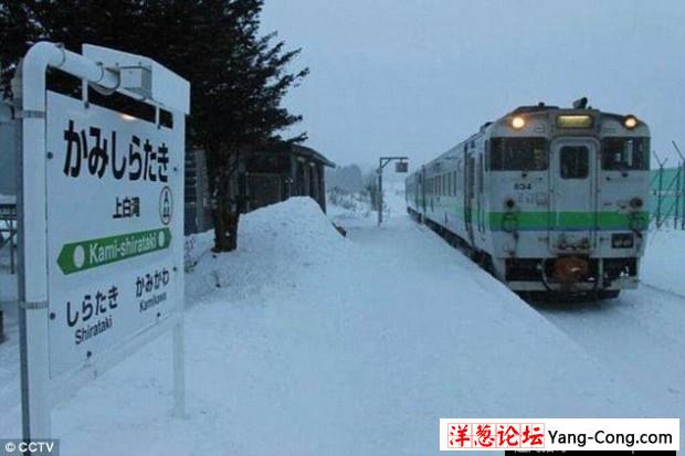 日本一火车站3年来每天只接送一名上学女乘客(2)