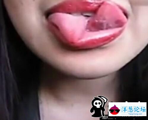 女子为出位将舌头割开分叉变“蜥蜴女”(5)