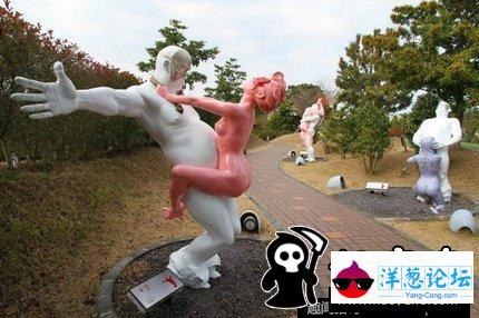 让人脸红的两性主题雕塑艺术公园(1)