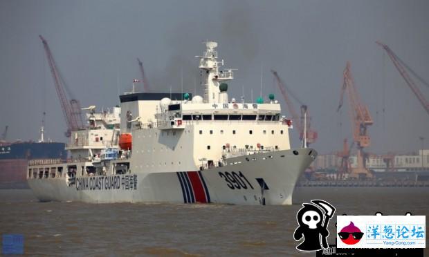 近看中国万吨大型海警船(5)