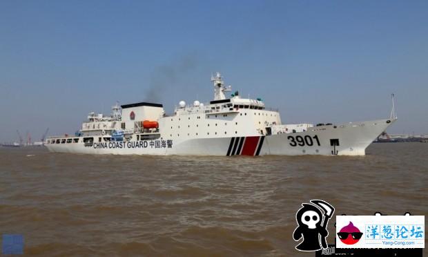 近看中国万吨大型海警船(7)