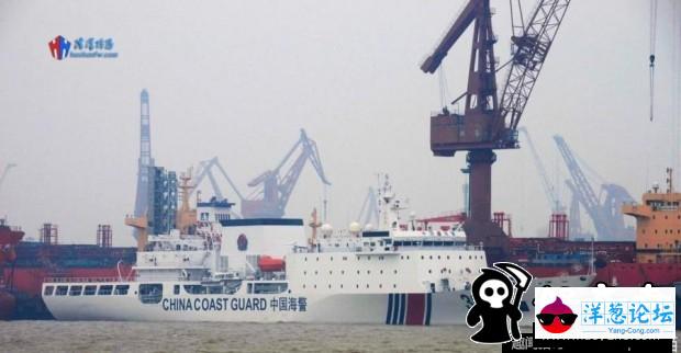 近看中国万吨大型海警船(2)