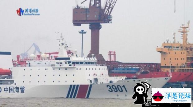 近看中国万吨大型海警船(1)