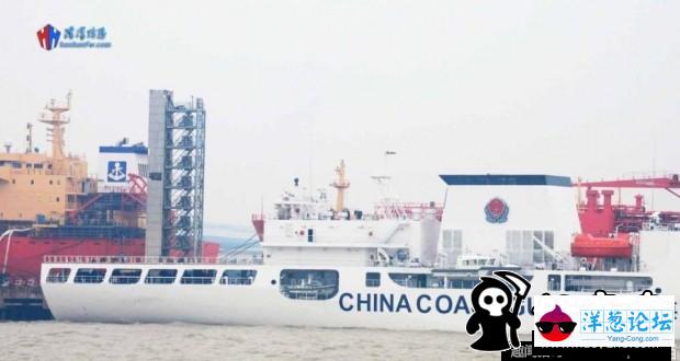近看中国万吨大型海警船(4)