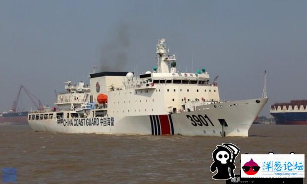 近看中国万吨大型海警船(6)