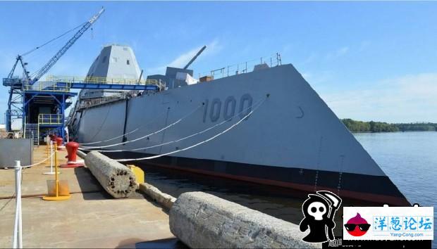 美最强最贵隐身驱逐舰DDG1000海试 明年服役(24)