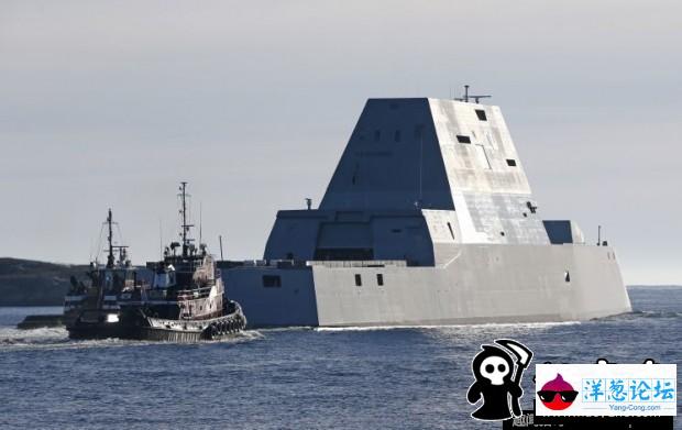 美最强最贵隐身驱逐舰DDG1000海试 明年服役(17)