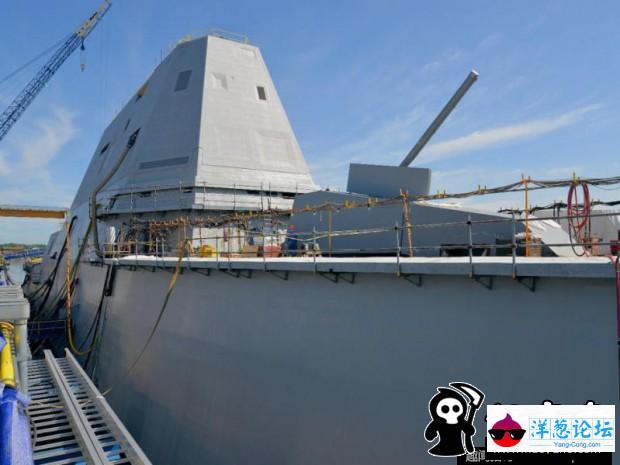 美最强最贵隐身驱逐舰DDG1000海试 明年服役(34)