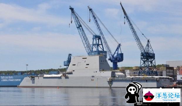 美最强最贵隐身驱逐舰DDG1000海试 明年服役(28)
