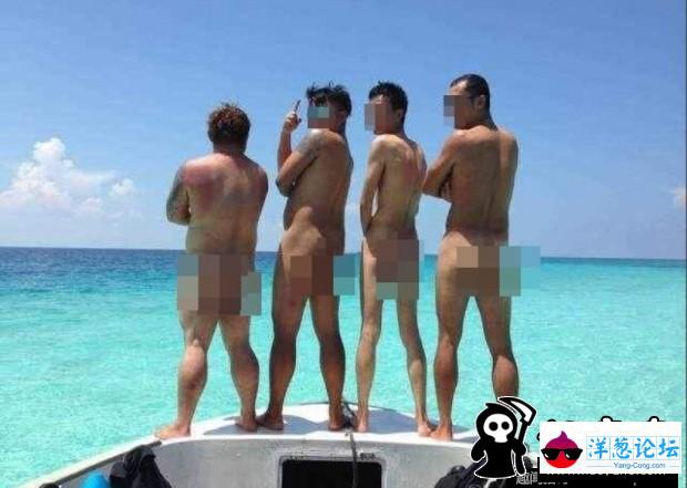 中国游客马来西亚拍裸照被扣留(2)