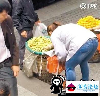 小贩掉包水果视频网络热传 外国网友：这就是中国(3)