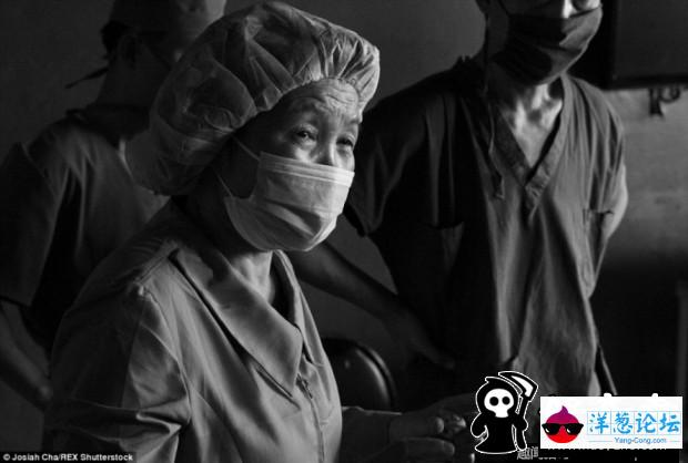 摄影师拍朝鲜手术室 灯光昏暗手术刀生锈(6)