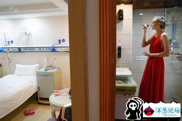 乌克兰女孩的中国式交易 直播隆胸过程(7)