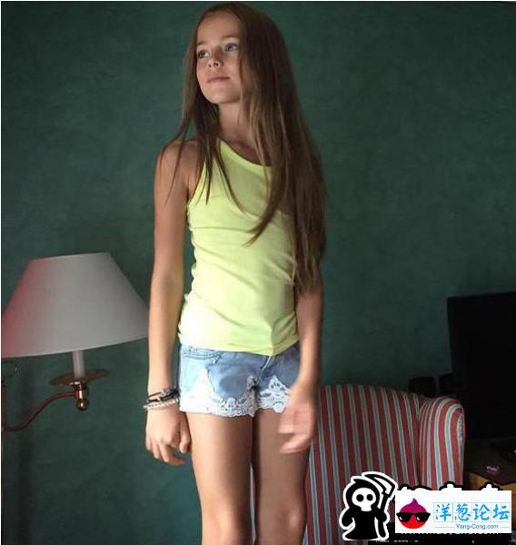 俄罗斯9岁女孩成年龄最小超模(10)