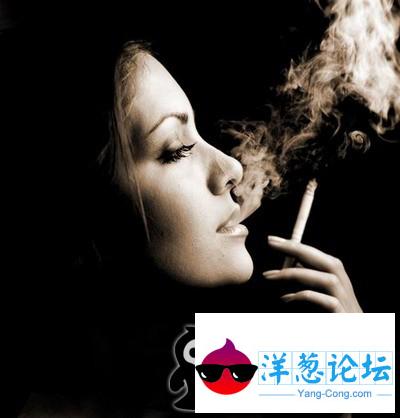 抽烟的女人,吸进去的是烟还是寂寞